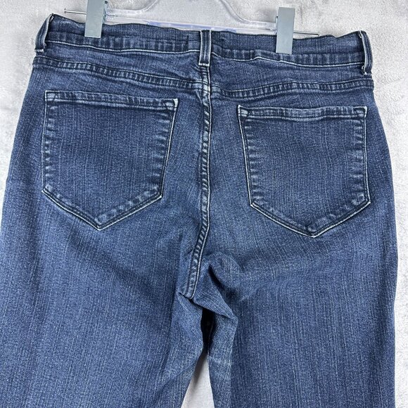 NYDJ Slim Boot Cut Jeans Lift Tuck Technology Mid Rise Women's Blue Size 14 - Picture 3 of 10